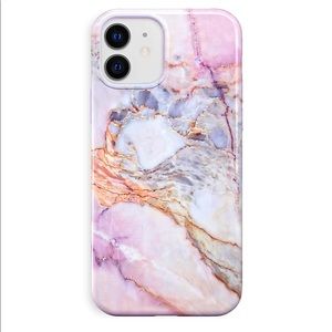 Velvet Caviar Violet Sky Marble iPhone 12 Case